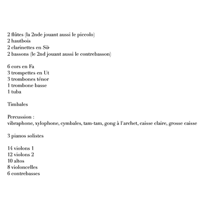 LUX concerto no.3 for three pianos